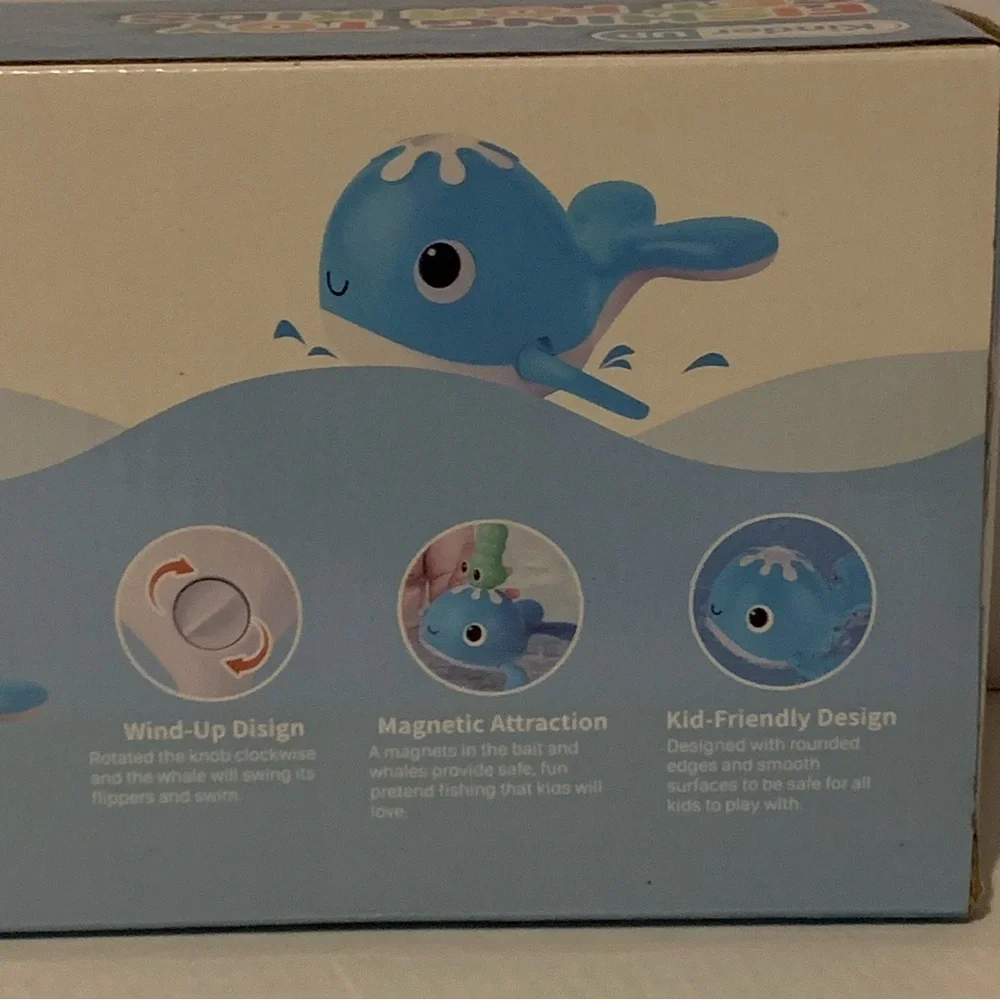 NIB. KINDER UP Fishing Toy Set for Kids